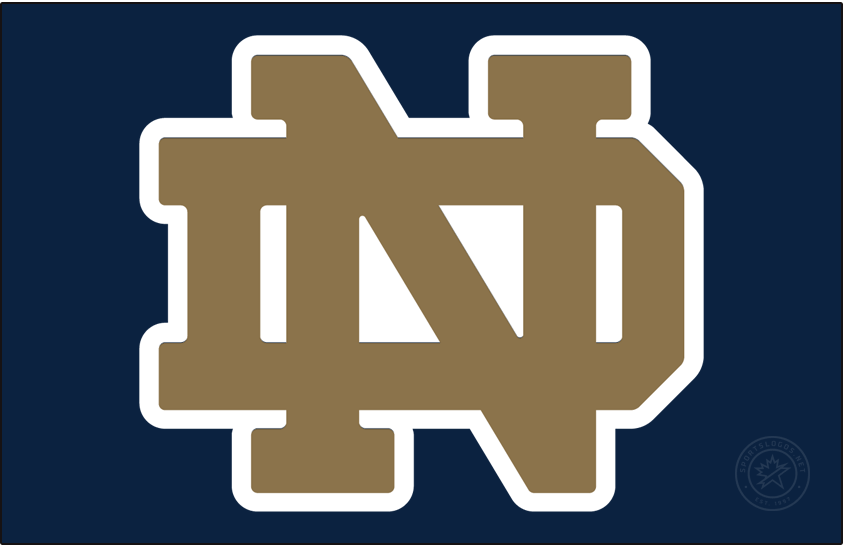Notre Dame Fighting Irish 2006-2015 Alt on Dark Logo v4 DIY iron on transfer (heat transfer)